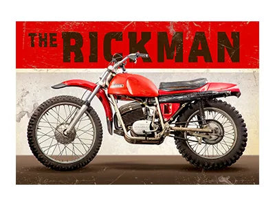 AMB004 - Rickman Motorbike Metal sign 18"x12"