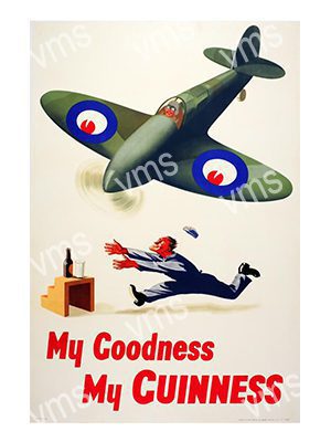 GUIN005 SPITFIRE 12"X18"