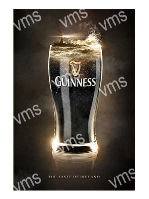 GUIN006 GUINNESS 12"X18"