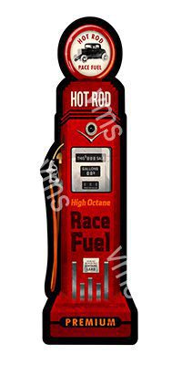 PU0010 XL HOT ROD PETROL PUMP SHAPE 12.5"X41"