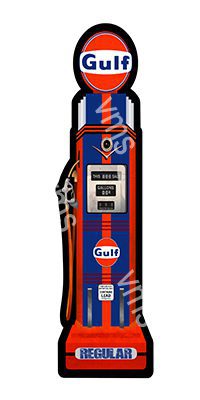 PU005 XL GULF PUMP PLASMA SHAPE 12.5"X41"