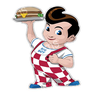 BIGBOY001 XL BIG BOY PLASMA SHAPE 36"X24"