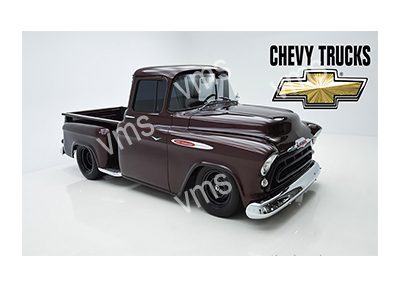 CHEV0101 CHEY TRUCK 57 METAL SIGNS 12"X8"