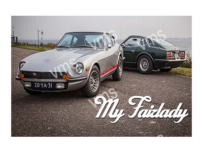 DAT0102 DATSUN FAIRLADY METAL SIGN 18"X12"