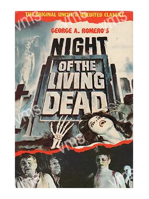 FI013 NIGHT OF THE LIVING DEAD METAL SIGN 12"X18"