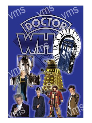 FLM0201 THE DOCTOR METAL SIGN 12"X18"