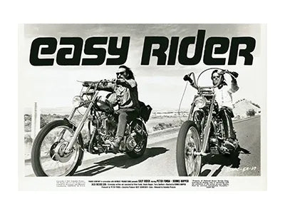 FLM023 - Easy Rider Metal Sign 12x18