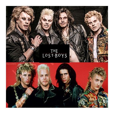 FLM0299A LOST BOYS METAL SIGN 12"X12"