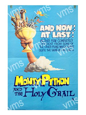 FLM0361 HOLY GRAIL METAL SIGN 12"X18"