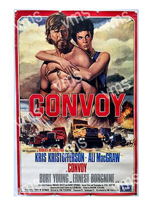 FLM0414 CONVOY METAL SIGN  12"X18"