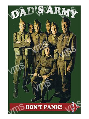 FLM0456 DADS ARMY METAL SIGN 8"X12"