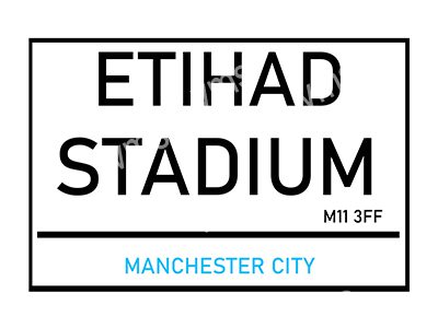 FOOT904 ETIHAD 12"X8"