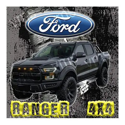 FORD0251 RANGER 4X4 VINTAGE METAL SIGN  12"X12"