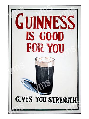GUIN010 GOOD FOR YOU 8"X12"