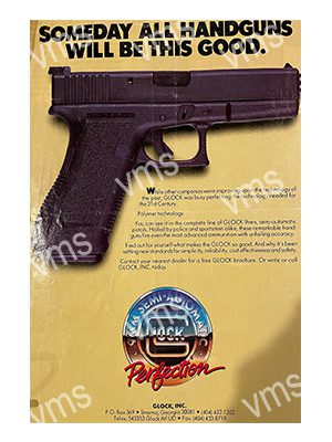 GUN008 GLOCK 8"X12"