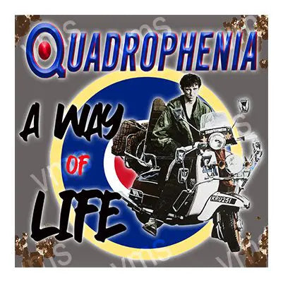 MUSIC0951 QUADROPHENIA JIMMY SCOOTER BOY METAL SIGN  12"X12"