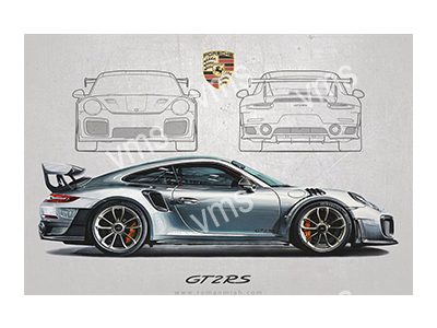 POR0150 GT2 RS 18"X12"