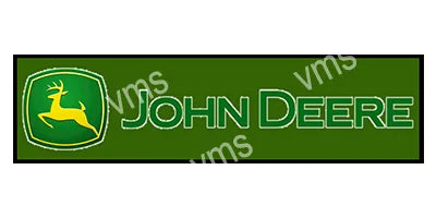 TRACT007 JOHN DEERE METAL SIGN  18"X4.5"