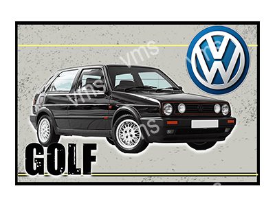 VW0123A GOLF 18"X12"