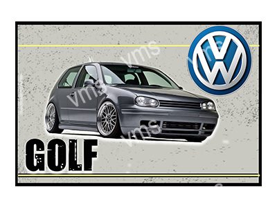 VW0124A GOLF 18"X12"